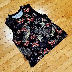 Johnny Was Bee Active Sleeveless Top Size XL